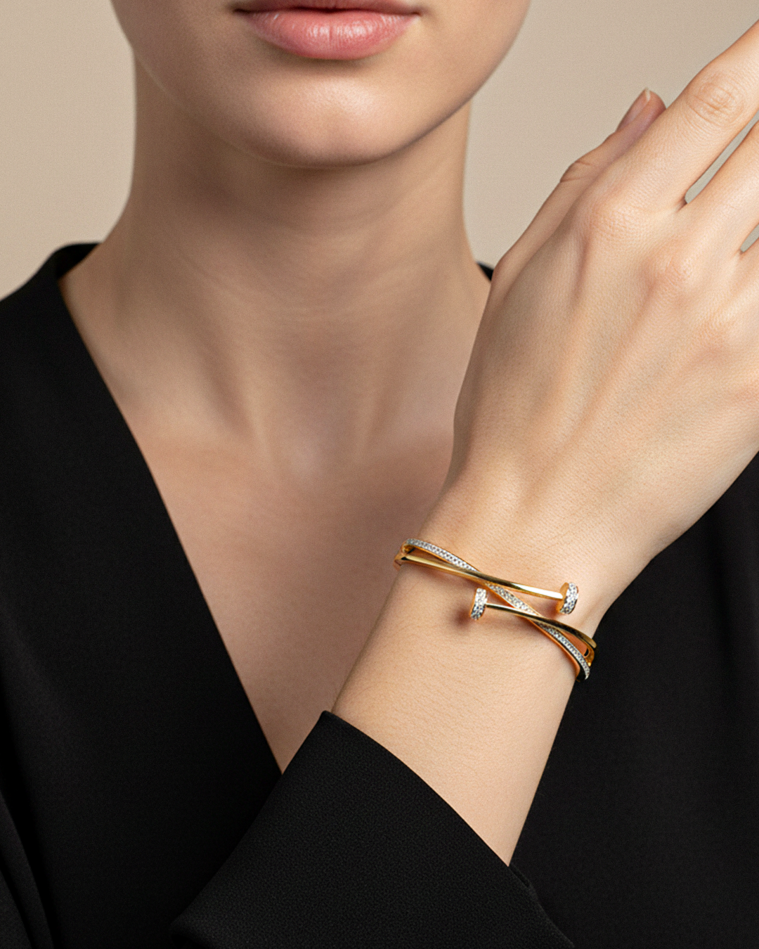 Nagel Diamant Armband